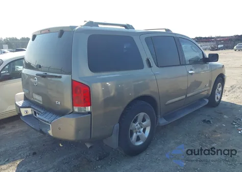 2007 Nissan Armada Se из США, поврежденный, VIN 5N1BA08A47N712913